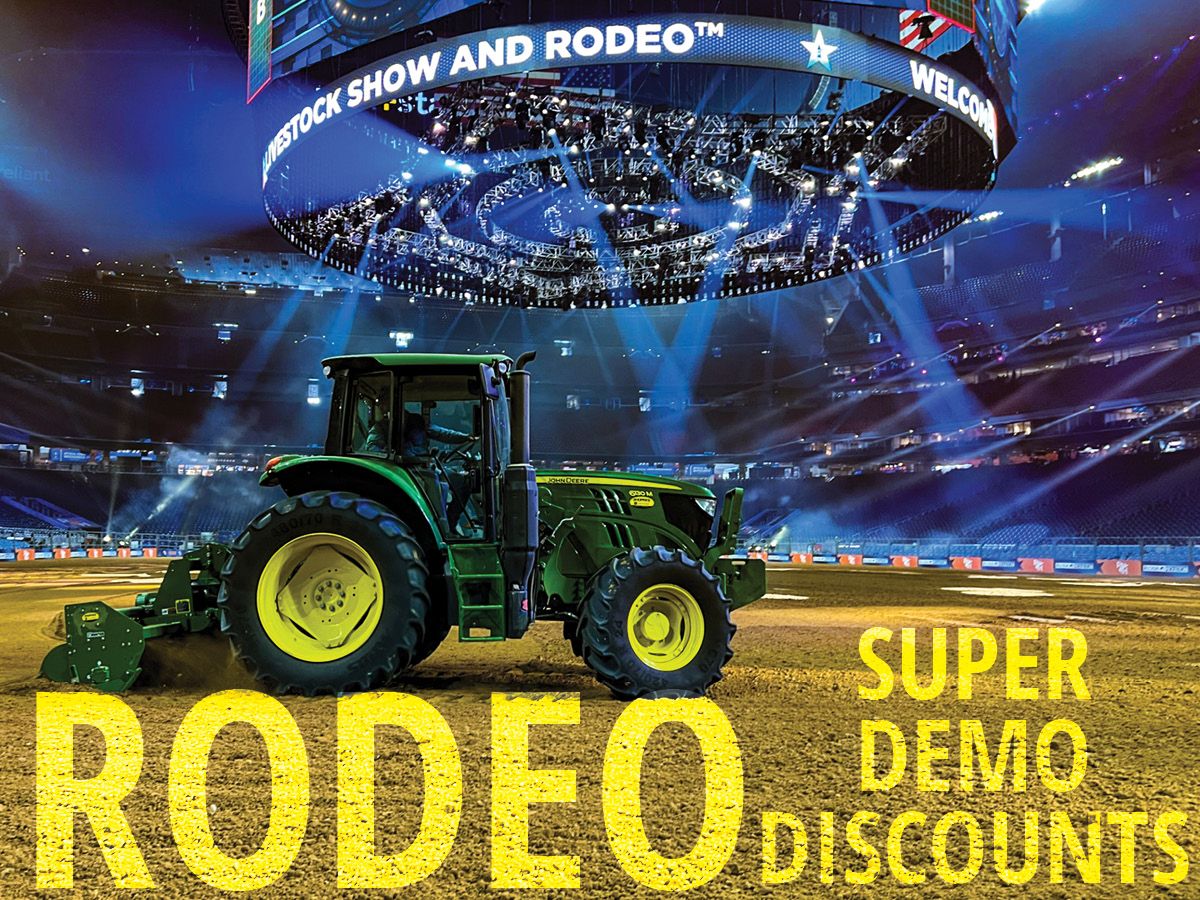 SUPER RODEO DEMO DISCOUNTS